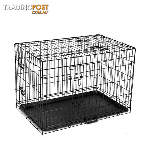 i.Pet 36" Dog Cage Crate Kennel 3 Doors - PET-DOGCAGE-36