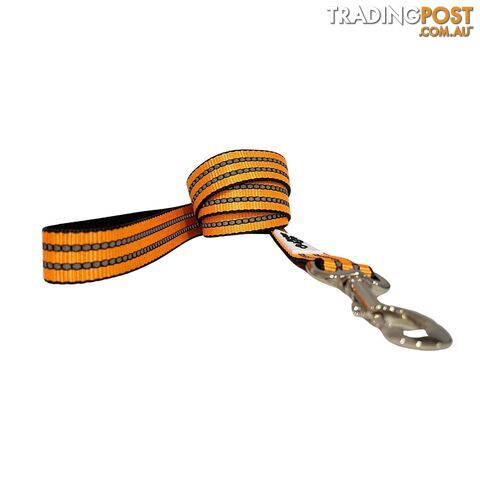 Reflective Dog Lead / Leash - Hand Made by The Bark Side - TBSLDREFAQU251.5 - photo 2 of 10