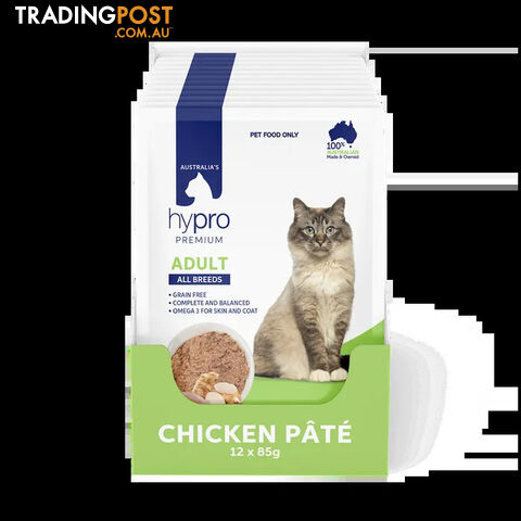 Hypro Premium Grain Free Cat Pate 85g - CPH0512