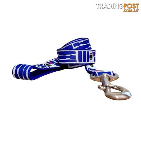 Droid Inspired Dog Lead / Dog Leash - Hand Made by The Bark Side - TBSLDDROBLU201.2