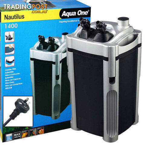 Aqua One Nautilus 1400 External Canister Filter - V553-94114