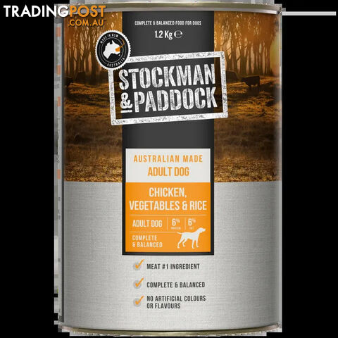 Stockman & Paddock Chicken with Vegetables & Rice - DFS5300