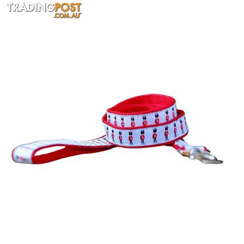 Beefeaters Dog Lead / Leash - Hand Made by The Bark Side - TBSLDBEERED201.58