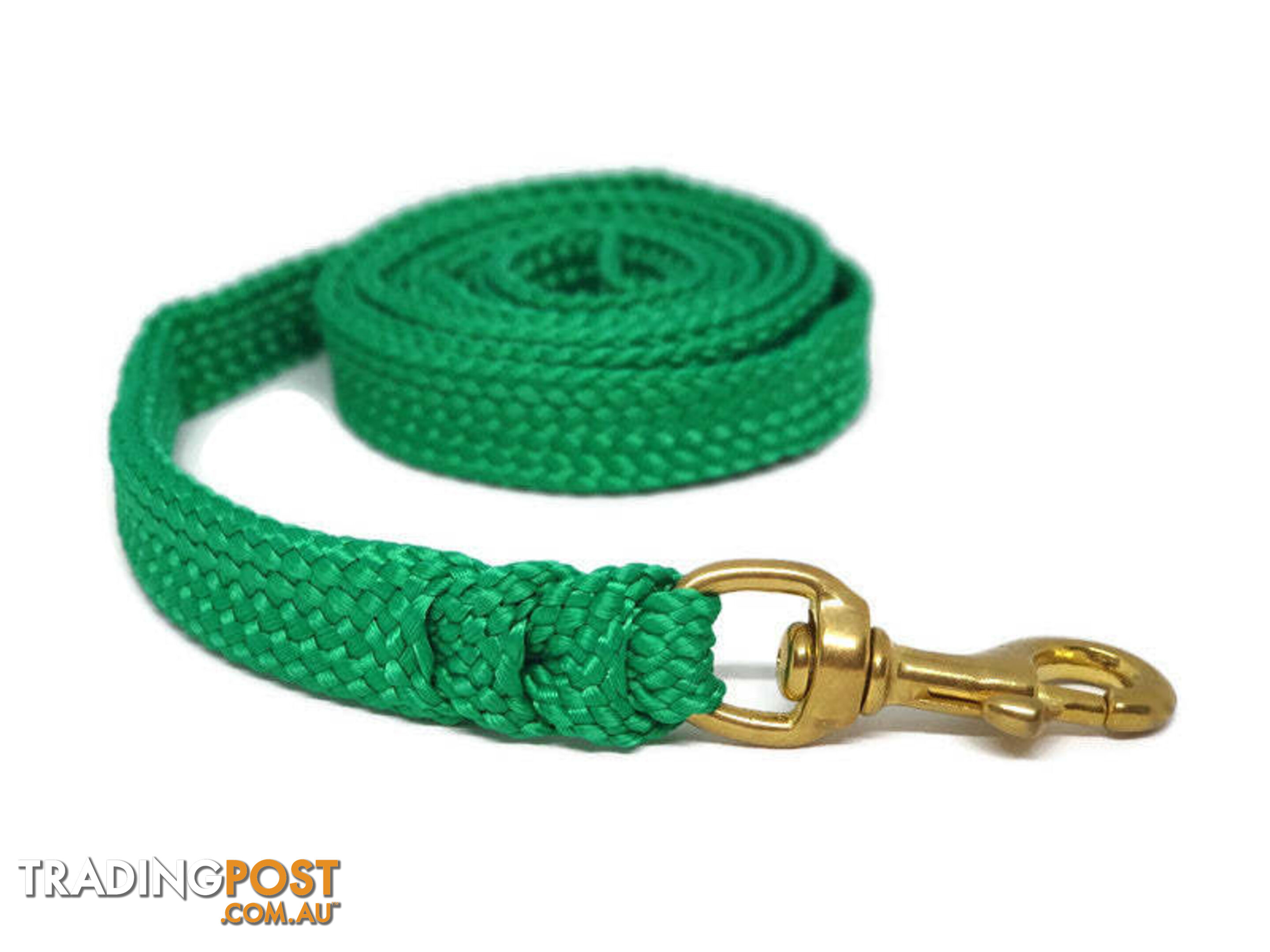 1.8m to 10m Long Dog Lead No Stitching Tough Yarnix 20mm Wide - YNXLD2010SSBLU