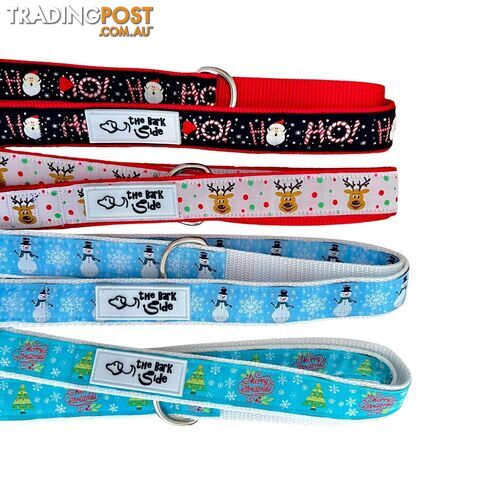 Christmas Dog Lead / Dog Leash - Hand Made by The Bark Side - TBSLDCHREIN251.5