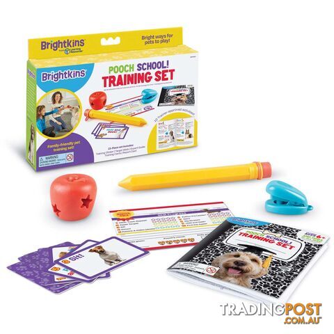BRIGHTKINS POOCH SCHOOL INTERACTIVE TRAINING SET - XBPSITS