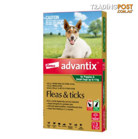 Advantix Fleas & Ticks - Spot-On Treatment 3PK - WPS-DHA2140