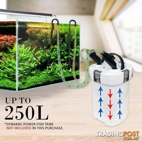 Aquarium External Canister Filter 1000L/H - V274-AQ-HW504 - photo 4 of 12