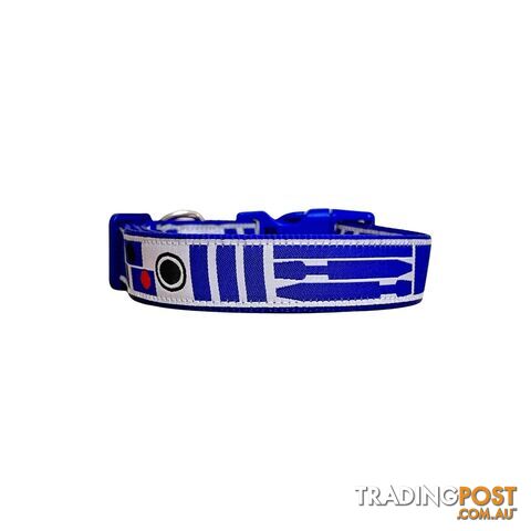 Droid Inspired Dog Collar / S - L - Hand Made by The Bark Side - TBSDROSMLORG