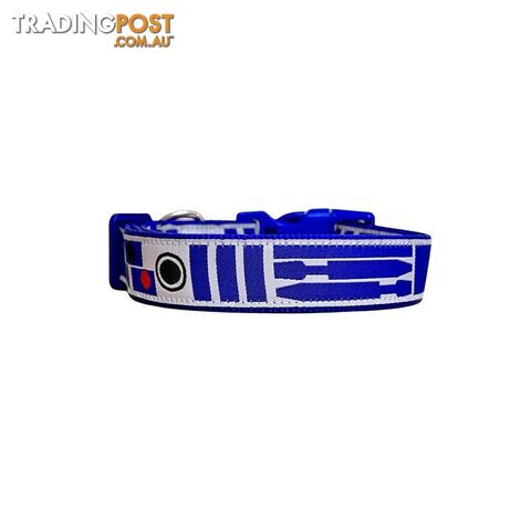 Droid Inspired Dog Collar / S - L - Hand Made by The Bark Side - TBSDROSMLORG