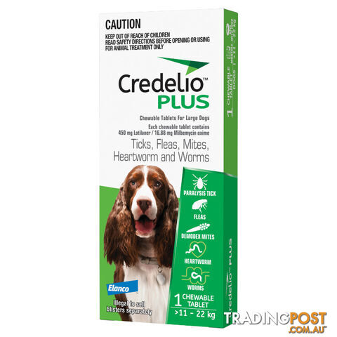 Credelio Plus Ticks, Fleas, Mites, Heartworm, and Worms - EDACPDM1