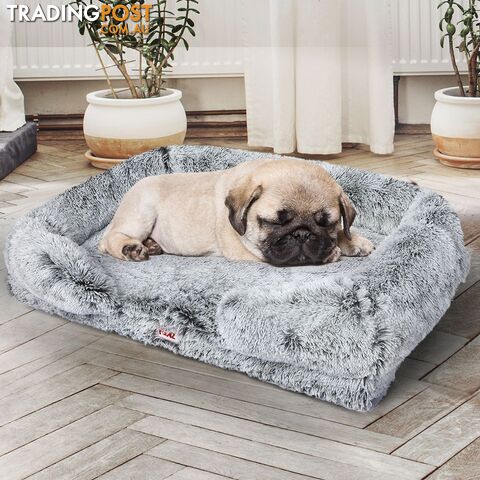 PaWz Pet Bed Orthopedic Sofa Dog Beds Bedding Soft Warm Mat Mattress Cushion - WB-PT1048-L-GY