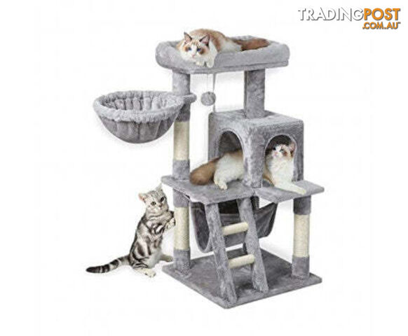 Floofi 104cm Plush Cat Condo Cat Tree - V227-3331641023560
