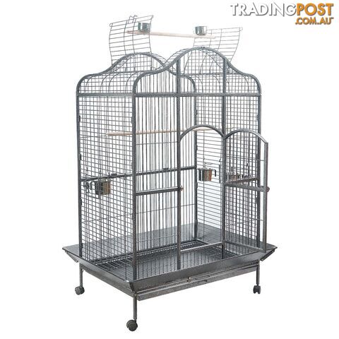 YES4PETS XL Bird Cage Pet Parrot Aviary with Perch & Feeder - V278-B022F-AB