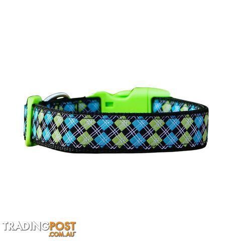 Tartan Dog Collar - Hand Made by The Bark Side - TBSTARXSLPNK - photo 4 of 14