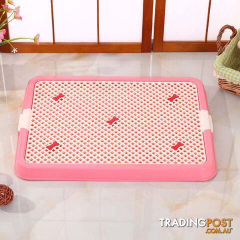YES4PETS Small Portable Dog Potty Training Tray Pet Puppy Toilet Trays Loo Pad...