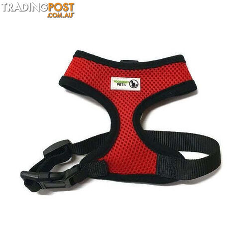 Pet Harness Soft Air Mesh Padded Adjustable  - Moondidley Pets - MDPHARMESXSPUR