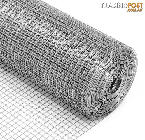 YES4PETS 1 x 10 M Galvanised Wire Mesh Garden Pet Chicken Coop Fencing Bird...