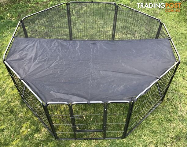 YES4PETS 80 cm Heavy Duty Pet Dog Puppy Cat Rabbit Exercise Playpen Fence With...