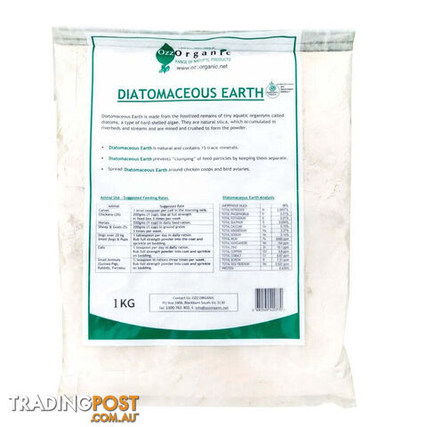 DIATOMACEOUS EARTH 1KG