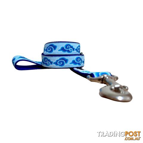 Cloud Dog Lead - Leash - Hand Made by The Bark Side - TBSLDCLDYEL251.2