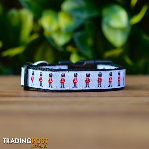 Beefeaters Dog Collar - Hand Made by The Bark Side - TBSBEEXSRED - photo 2 of 9