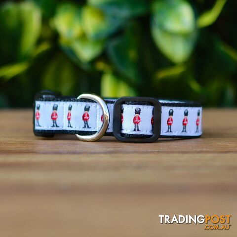 Beefeaters Dog Collar - Hand Made by The Bark Side - TBSBEEXSRED - photo 4 of 9