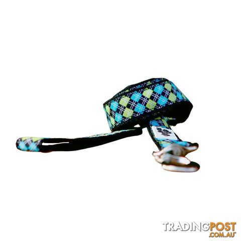 Tartan Dog Lead / Dog Leash - Hand Made by The Bark Side - TBSLDTARGRN251.8