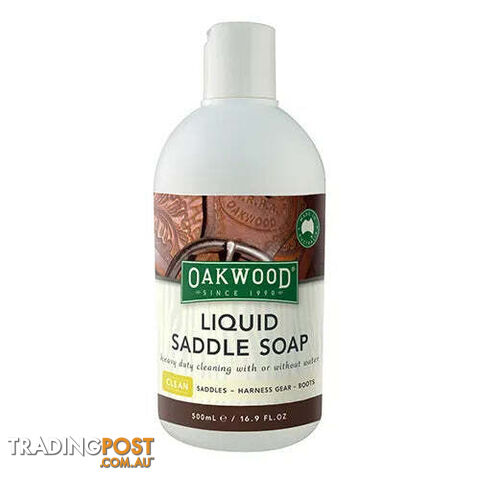 OAKWOOD LIQUID SADDLE SOAP 500ML - BAINBRIDGE - BB-A3386