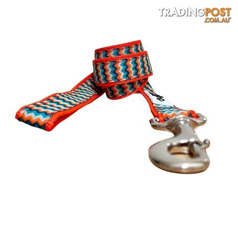 Chevron Dog Lead / Leash - Hand Made by The Bark Side - TBSLDCHEPTP201.8