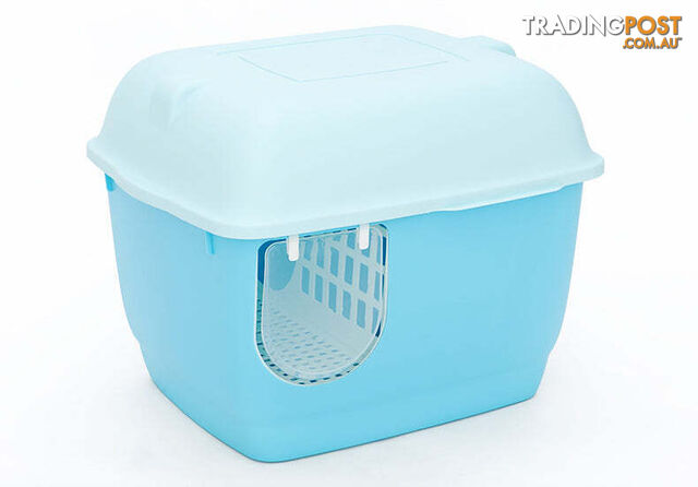 YES4PETS XL Portable Hooded Cat Toilet Litter Box Tray House with Handle and...