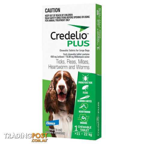 Credelio Plus Ticks, Fleas, Mites, Heartworm, and Worms - WPSDHC2352