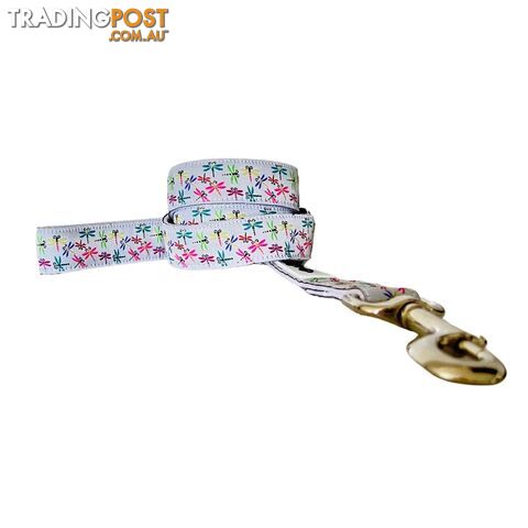 Dragonflies Dog Lead / Leash - Hand Made by The Bark Side - TBSLDDRA251.5