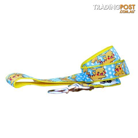 Pikachu Dog Lead / Pokemon / Dog Leash - Hand Made by The Bark Side - TBSLDPIK251.8