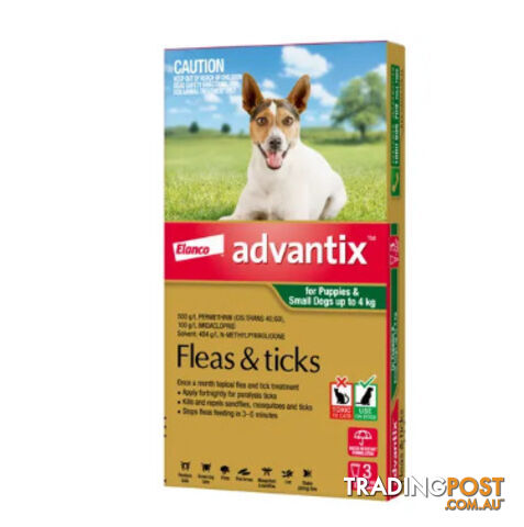 Advantix Fleas & Ticks - Spot-On Treatment 3PK - WPS-DHA2100