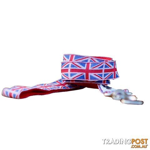 Union Jack Dog Lead / Dog Leash - Hand Made by The Bark Side - TBSLDUNI251.2