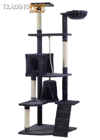 YES4PETS 193cm Cat Scratching Tree Post Sisal Pole Scratching Post Scratcher...