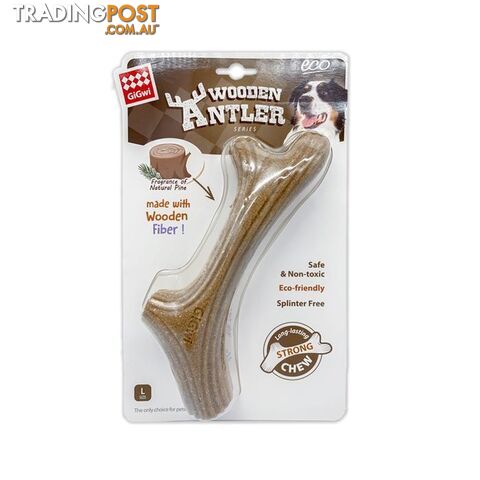 Dog Chew Wooden Antler Gigwi - WPS-DAG3315