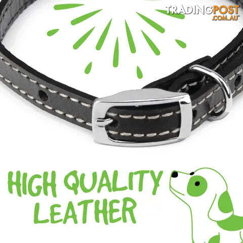 LEATHER COLLARS - BAINBRIDGE - BB-A7018-BRN - photo 5 of 5