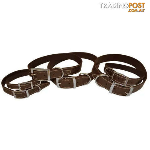 LEATHER COLLARS - BAINBRIDGE - BB-A7018-BRN - photo 2 of 5