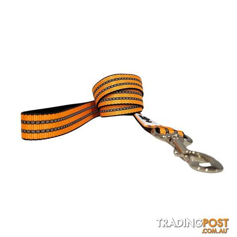 Reflective Dog Lead / Leash - Hand Made by The Bark Side - TBSLDREFAQU251.8 - photo 2 of 10