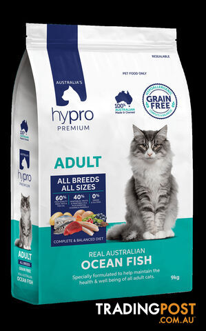 Premium Cat Food Grain Free Ocean Fish- Hypro Premium - HPCAT2.5