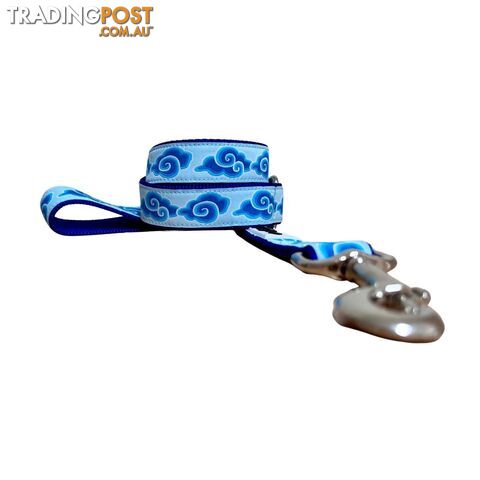 Cloud Dog Lead - Leash - Hand Made by The Bark Side - TBSLDCLDYEL201.2
