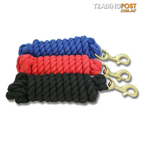 COTTON LEAD ROPE - BAINBRIDGE - BB-A2133-BLK