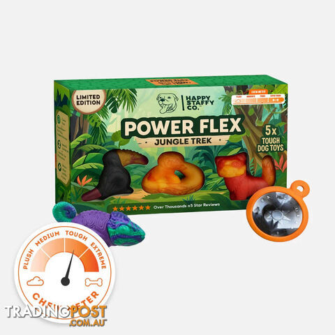 PowerFlexâ¢ Jungle Trek Collection - Happy Staffy Co - HSJUNTRE