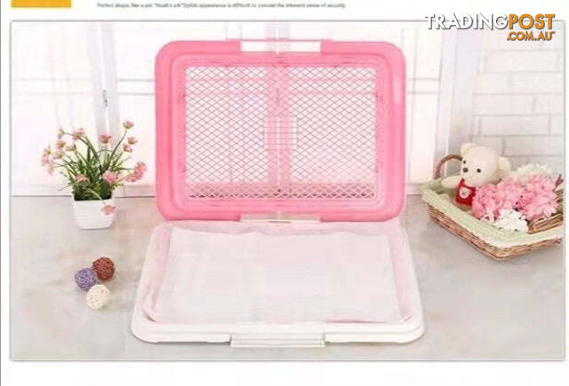 YES4PETS Medium Portable Dog Potty Training Tray Pet Puppy Toilet Trays Loo Pad...