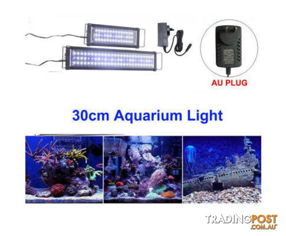 Aquarium Light Lighting Full Spectrum Aqua Plant Fish Tank Bar LED Lamp - V201-YGD0016BW8AU