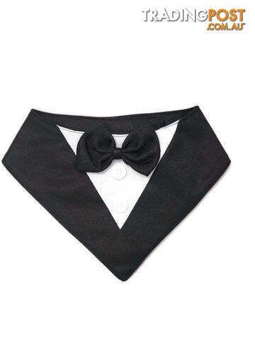 Dog Bandana Tuxedo - Dapper Style for Your Pup - TMTUXS