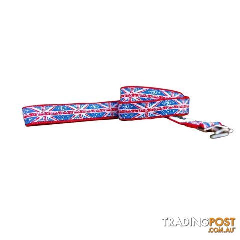 Small Union Jack Dog Lead / Leash - Hand Made by The Bark Side - TBSLDSUJ201.2