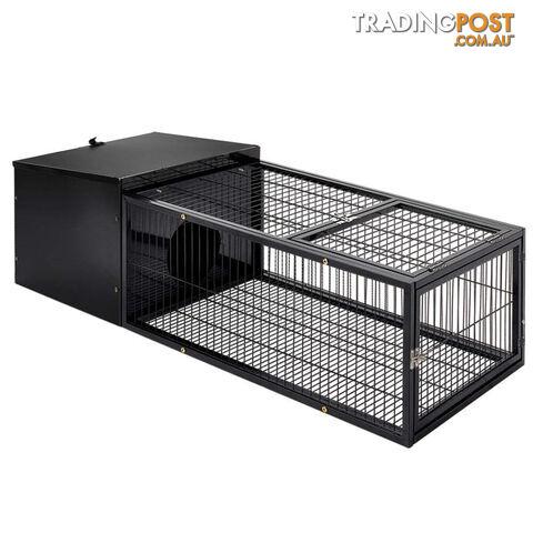 i.Pet Rabbit Cage 122x52cm Hutch Enclosure Carrier Metal - PET-RAB-CAGE-L120 - photo 3 of 6